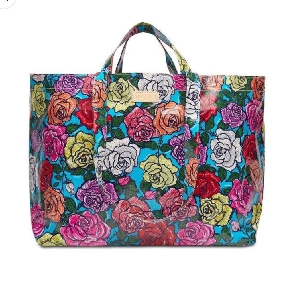 Consuela Grab N Go Jumbo Tote, Rosita Print NWT